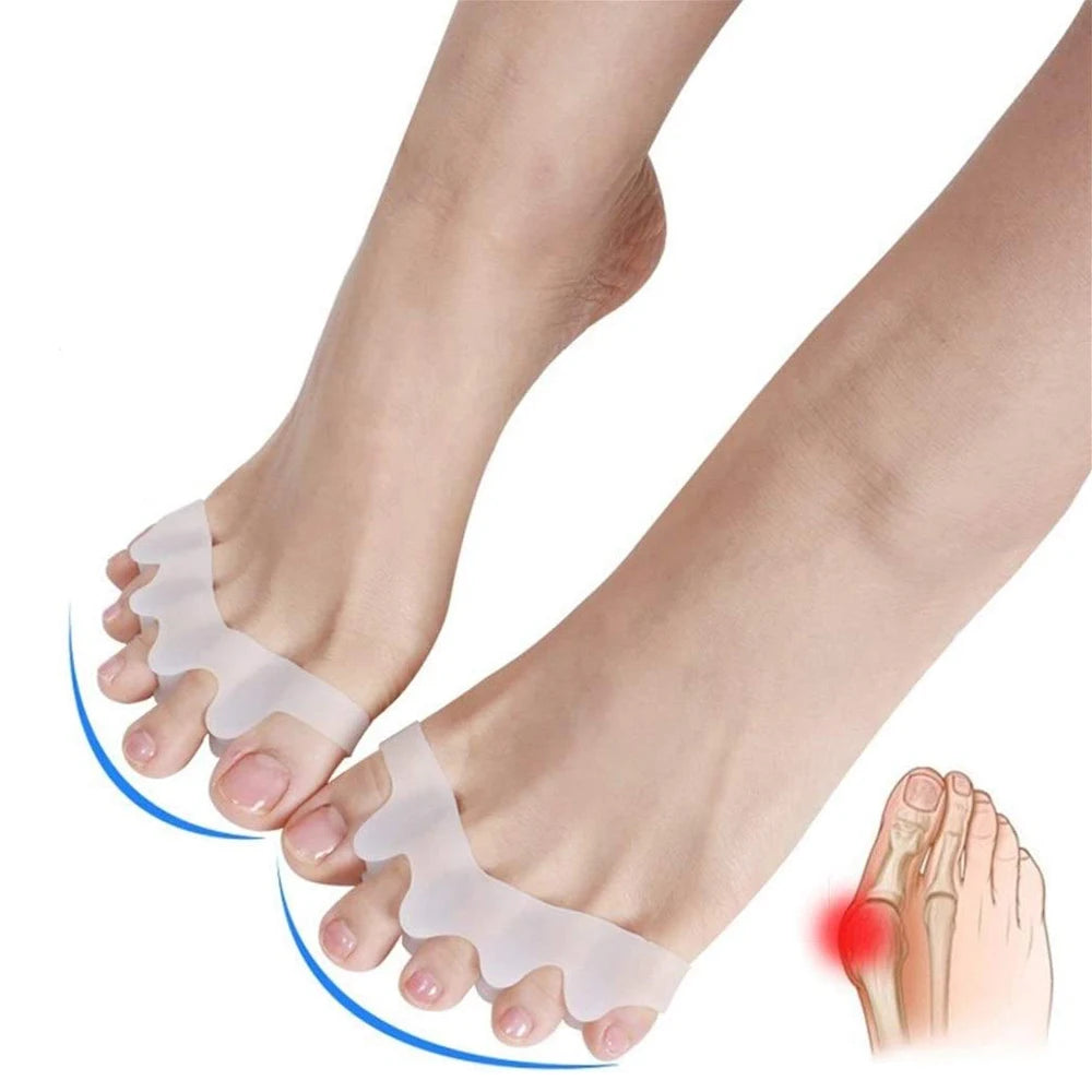 AlignPro™ - Soft Gel Toe Separators for Healthy Toe Alignment & Pain Relief