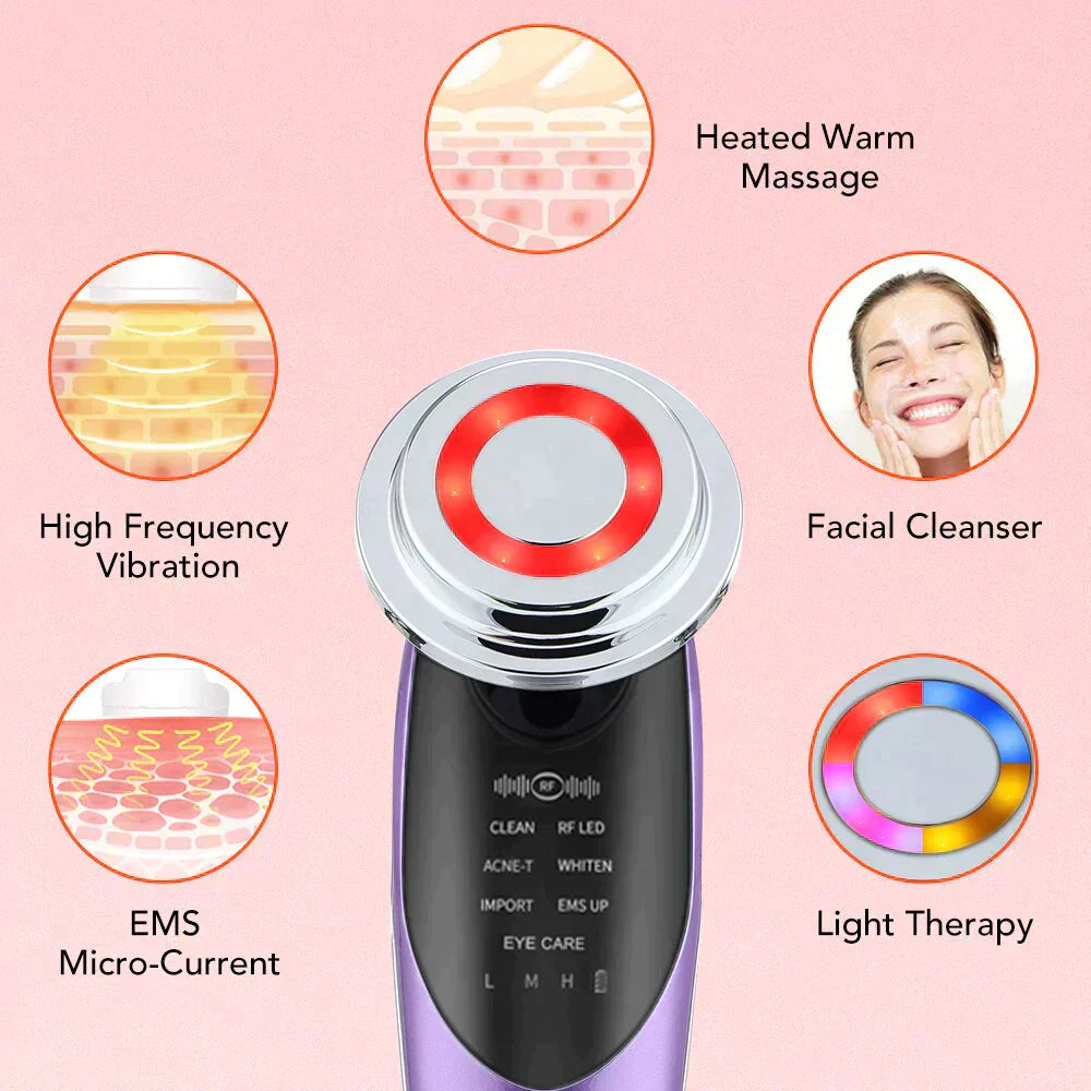 Facial Massager 7 in 1 - GlowFit Empire