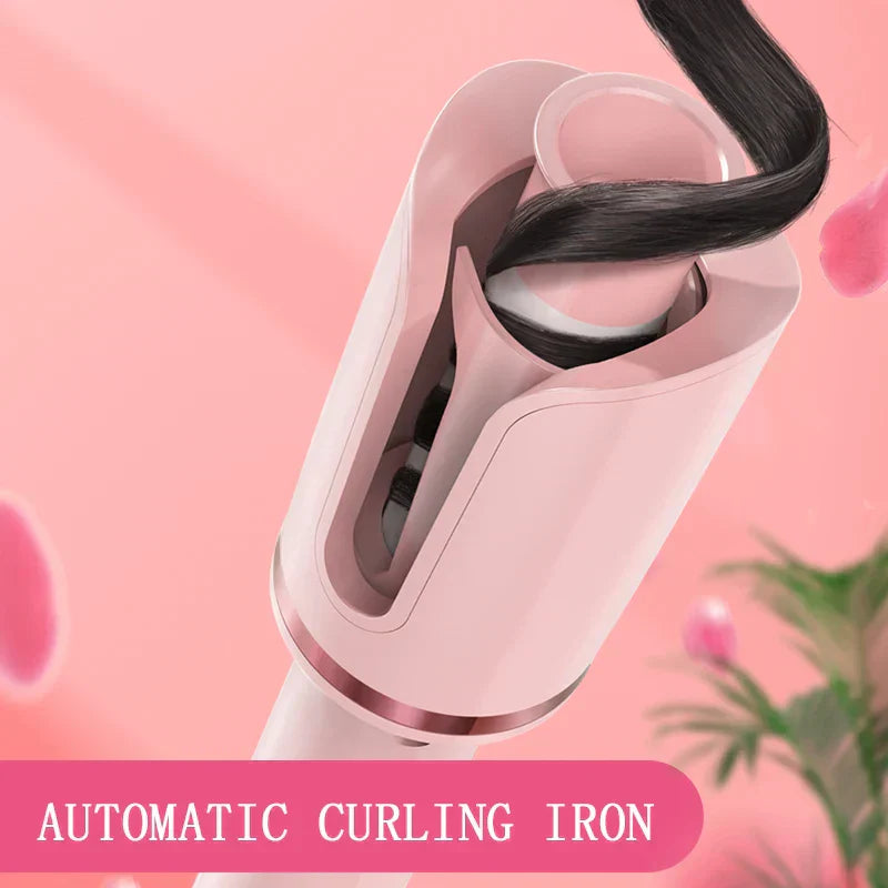 Ceramic Auto Rotate Hair Curler - GlowFit Empire