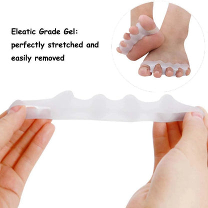 AlignPro™ - Soft Gel Toe Separators for Healthy Toe Alignment & Pain Relief