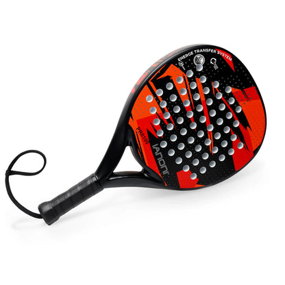 PowerStrike™ - Carbon Fiber Padel Racket with EVA Memory Flex Core