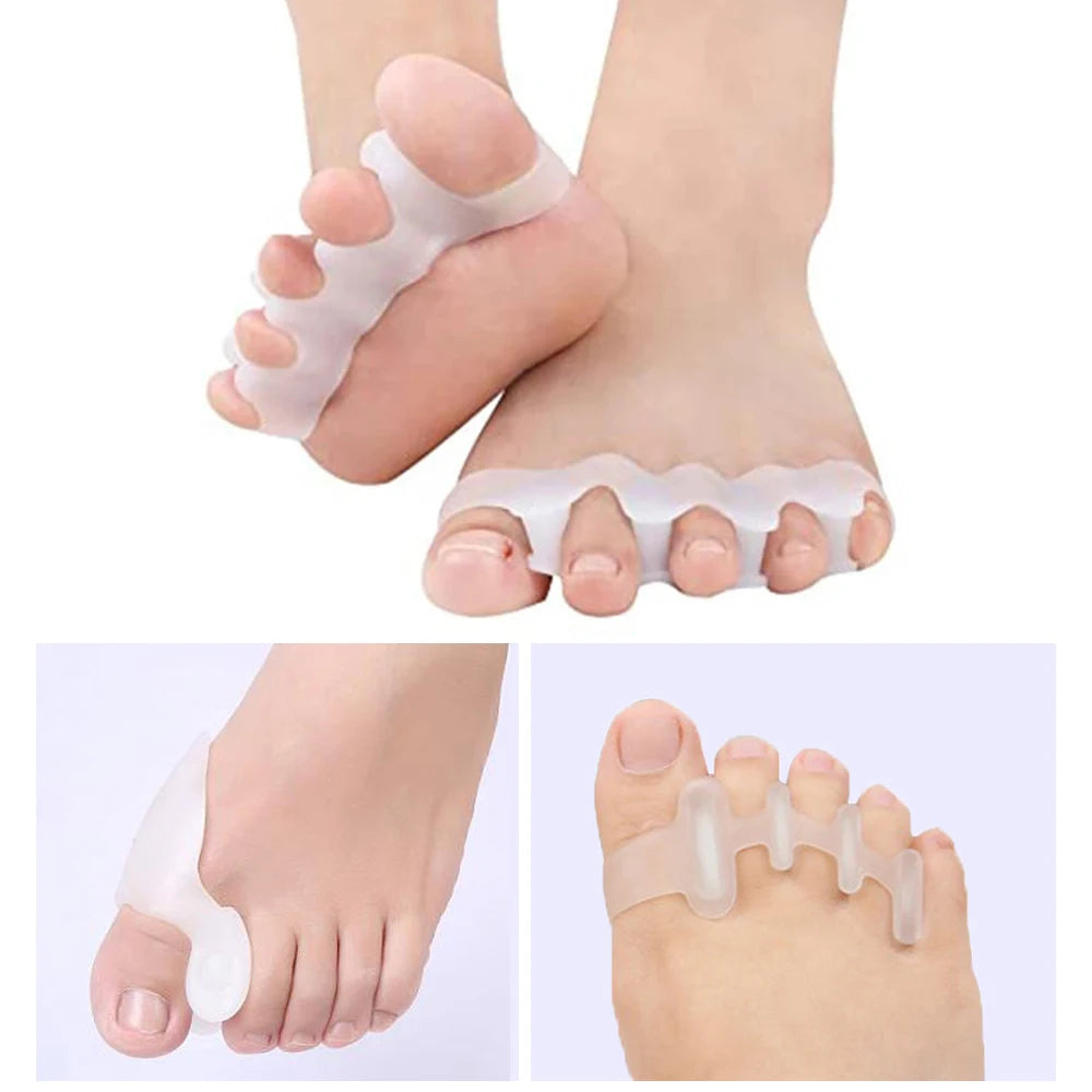 AlignPro™ - Soft Gel Toe Separators for Healthy Toe Alignment & Pain Relief