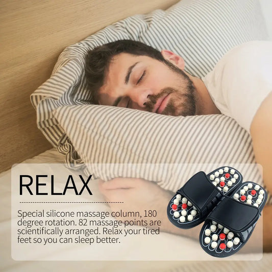 Acupressure Massage Slippers - GlowFit Empire