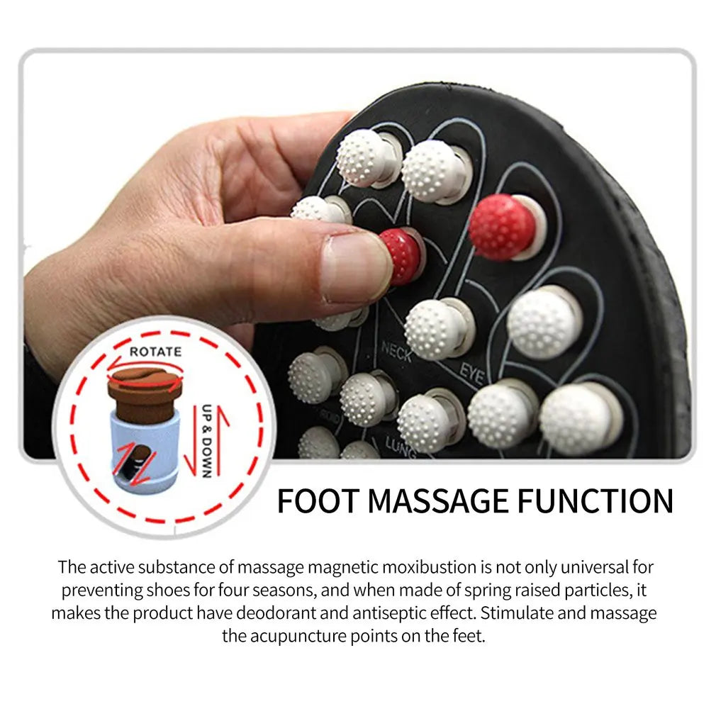 Acupressure Massage Slippers - GlowFit Empire