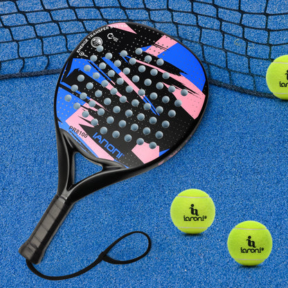 PowerStrike™ - Carbon Fiber Padel Racket with EVA Memory Flex Core