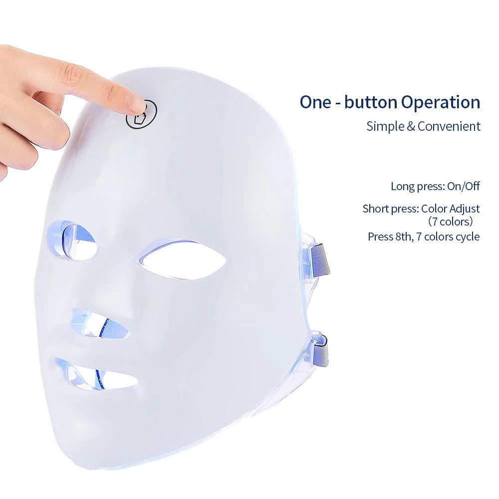 Facial LED Mask - GlowFit Empire