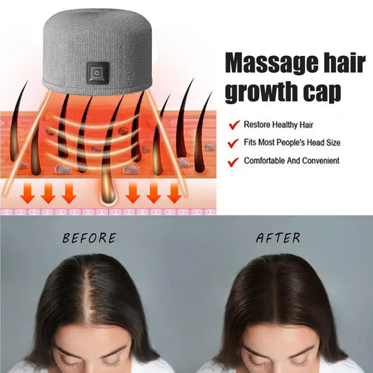 Electric Hair Thickening Hat - GlowFit Empire